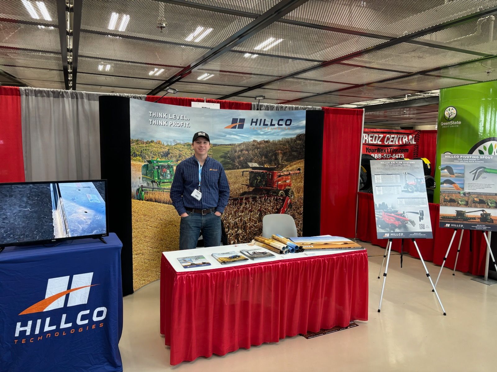 Sales Director for Hillco Technologies at 2024 Iowa Ag Expo