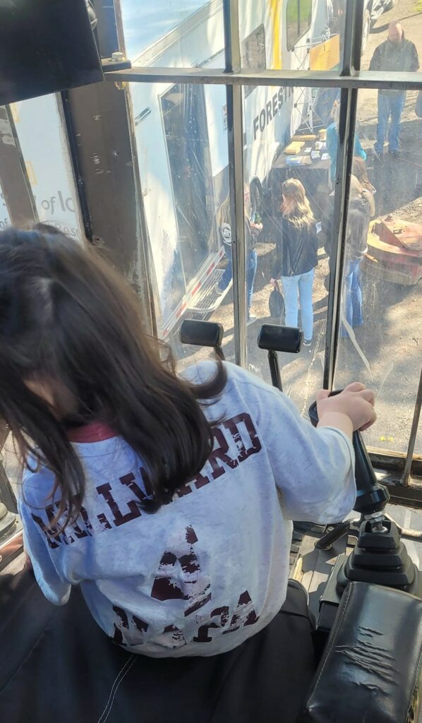 Kamiah, job fair, loader, 2024, girl