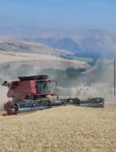 Kaleb ellis, Hillco, Hillside farming, lapwai id, idaho, case ih, 9250, steep farm ground