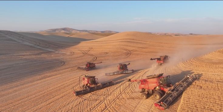 Kaleb Ellis, Hillco, Hillside farming, lapwai id, idaho, case ih, 9250, steep farm ground