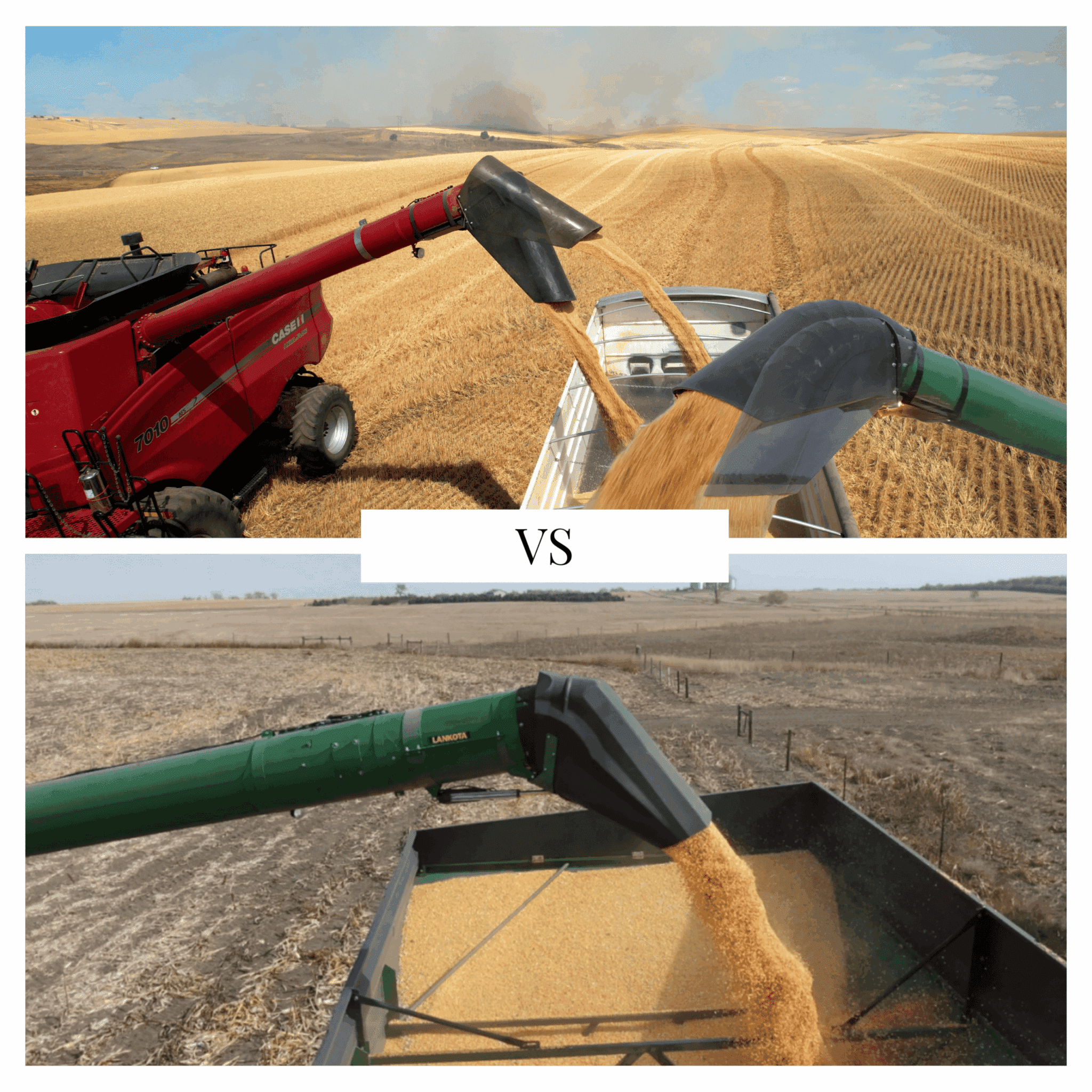 Hillco Pivoting Spouts vs Lankota Unloading Auger Tippy Spouts - Hillco ...